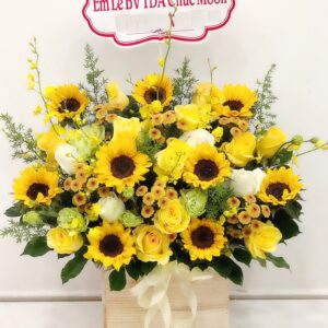 Giỏ Hoa Đẹp - 14