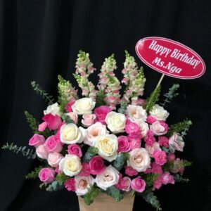 Giỏ Hoa Đẹp - 10