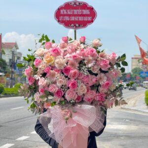 Giỏ Hoa Đẹp - 11